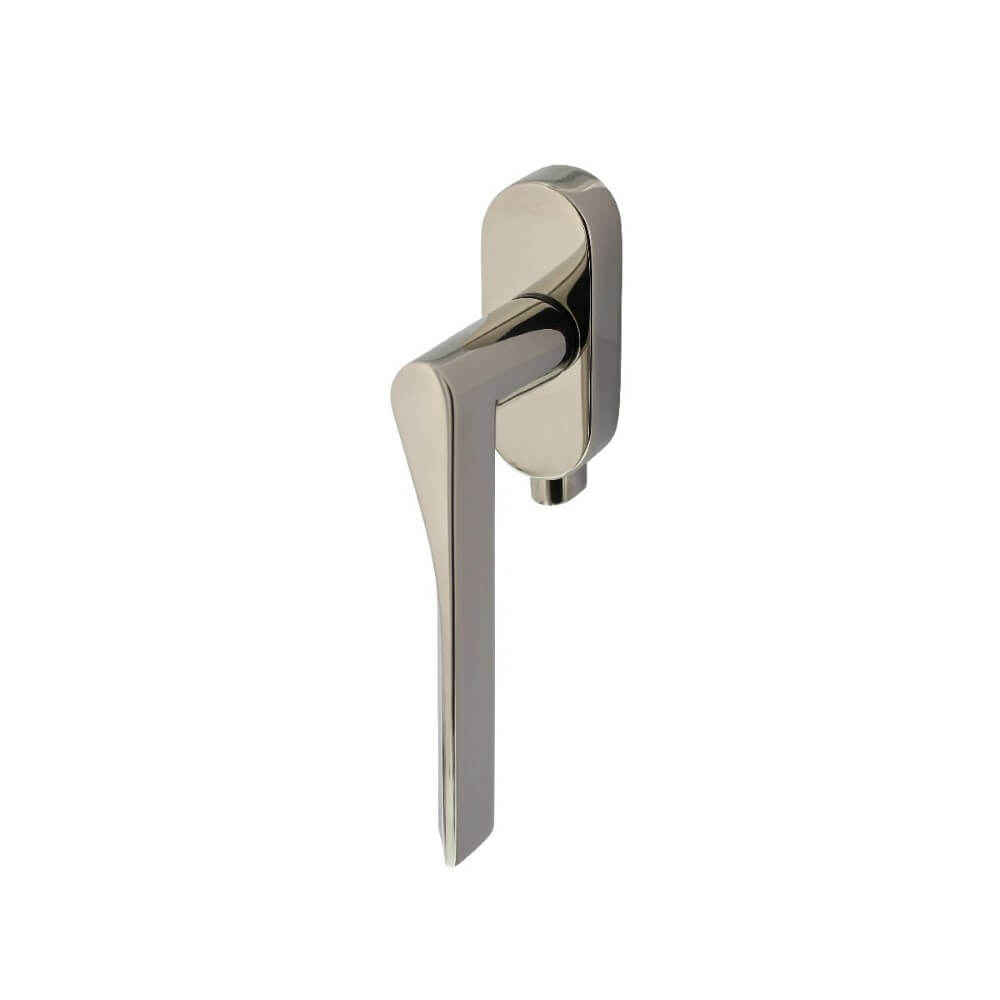 Olivari Design raamkrukFin afsluitbaar nikkel - K217PNL