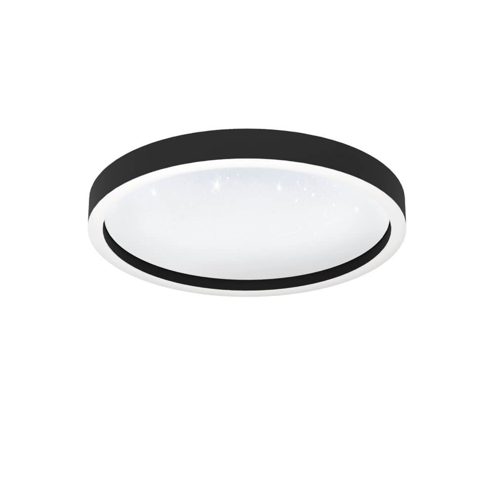 Eglo Plafonnière Zigbee Montemorelos-Z Ø 42cm zwart - 900411