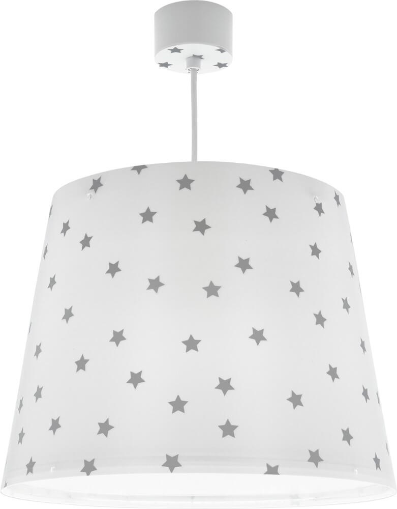 Dalber Kinderkamer hanglampStar Light wit met soft grijs - 82212MB