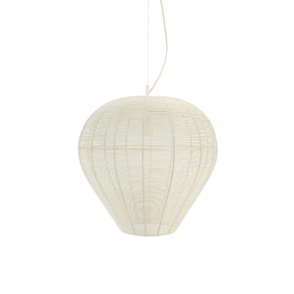 Light & Living Scandinavische hanglamp Horan Ø 50cm wit - 2800043