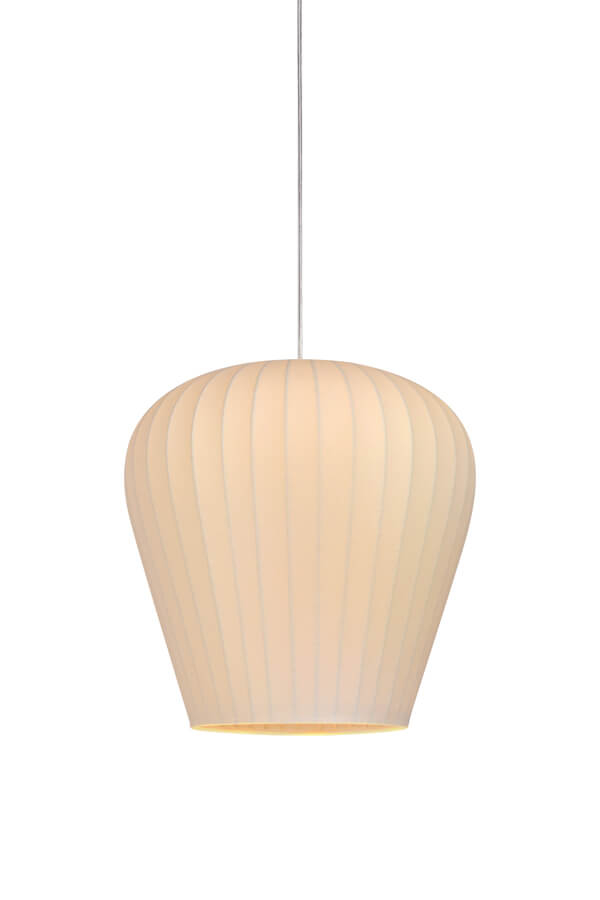 Light & Living Hanglamp Xela wit Ø 37,5cm - 2958126