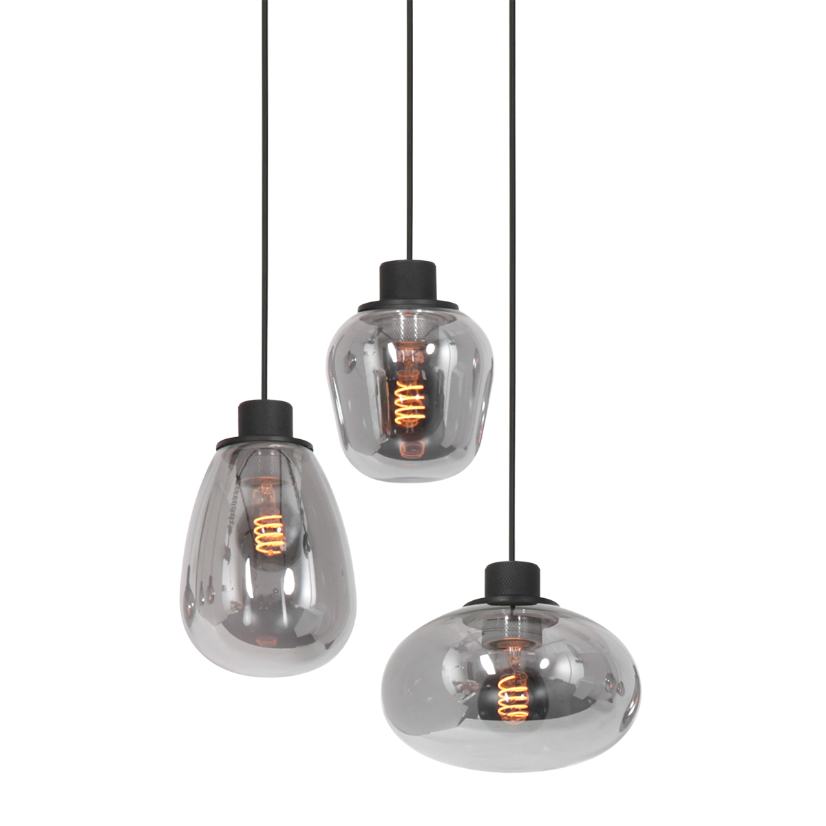 Steinhauer Vide hanglampReflexion met glas - 3079ZW