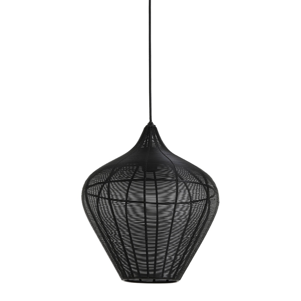 Light & Living Hanglamp Alvaro zwart Ø 36cm - 2948012