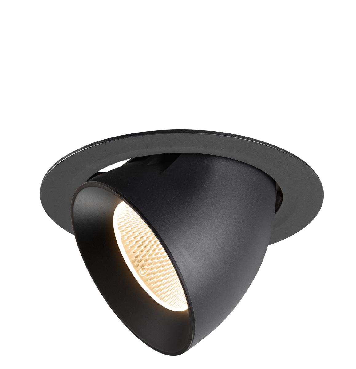 SLV InbouwspotNuminos Gimble XL zwart 2700K - 20gr - 1009864