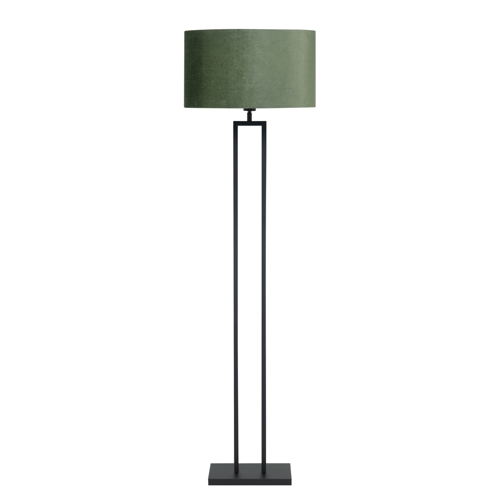 Highlight Design vloerlamp Monza zwart 159cm - V4295.01 + O4444.05