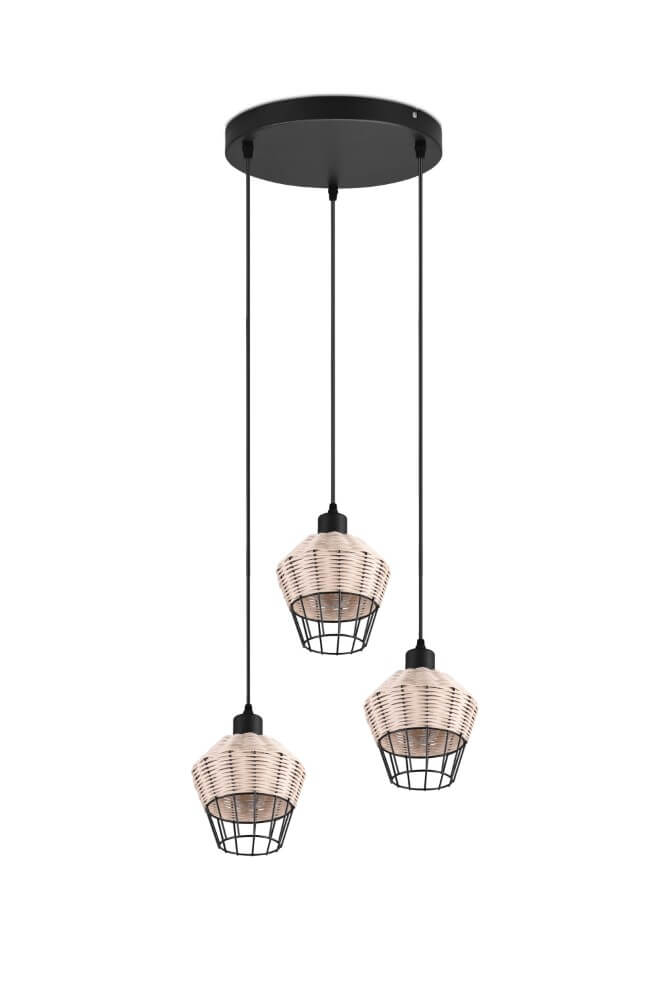 Trio Vide hanglampBorka rotan - R31263336