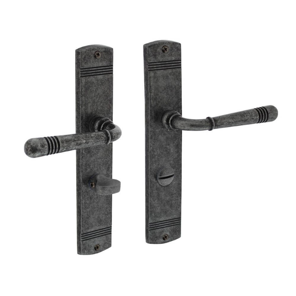 Intersteel Klassieke deurklinkHelena WC-sluiting 63/8 oud grijs - 0021.170565