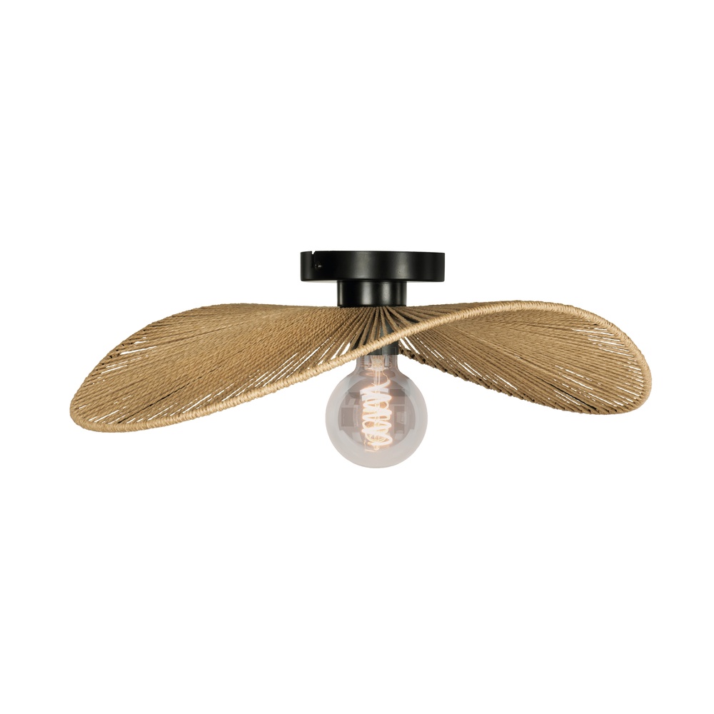 Eglo Rotan plafondlamp Siruela slaapkamer - 56cm - 31961
