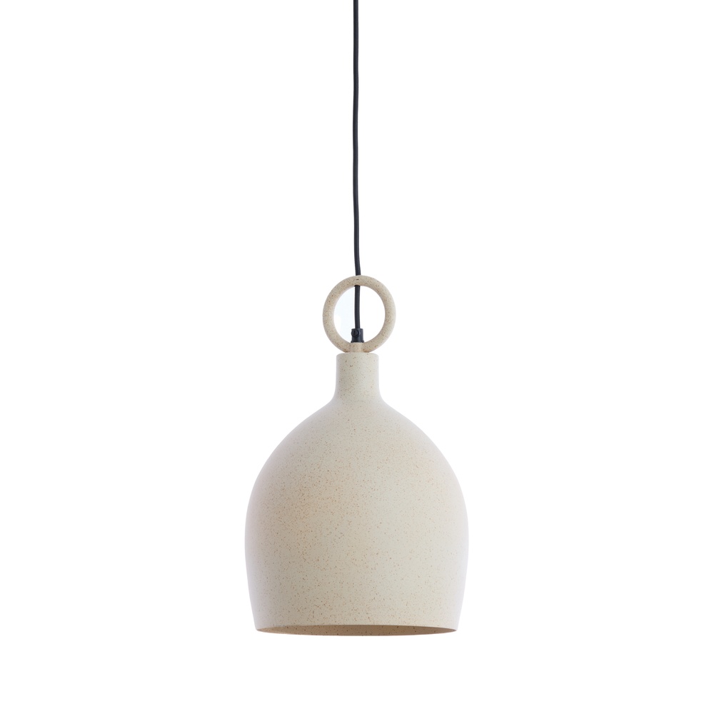 Light & Living Metalen hanglamp Rosero Ø 24cm - zand bruin - 2989182