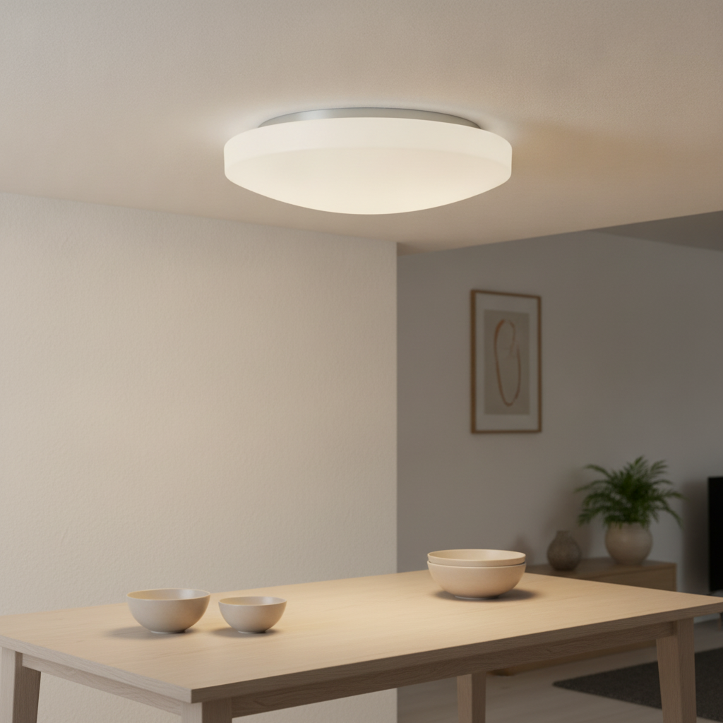 Lyora Plafondlamp Ivi Ø 33cm wit - 110810
