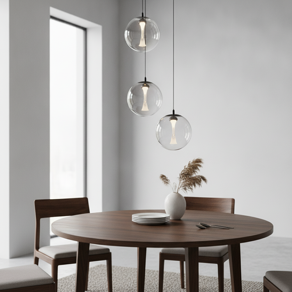 Lyora HanglampOrenda 3-lichts smoke glas - 9416959