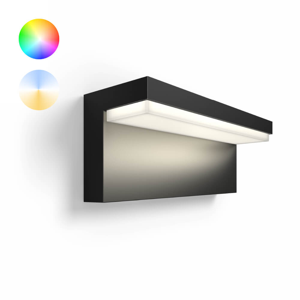 Philips Buitenlamp DownlightHue Nyro zwart - 1745630P7