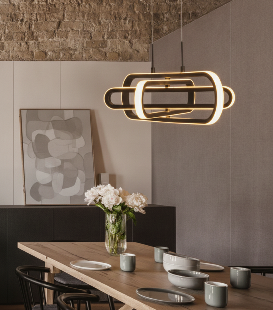 Lyora Design hanglampArte zwart ovaal - 110164