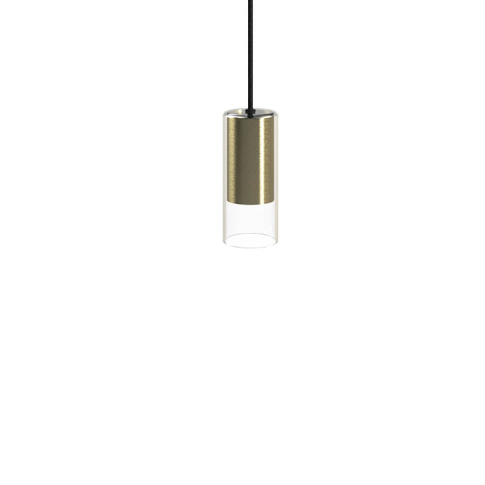 Lyora Witte hanglampCylinder met glas - 7870