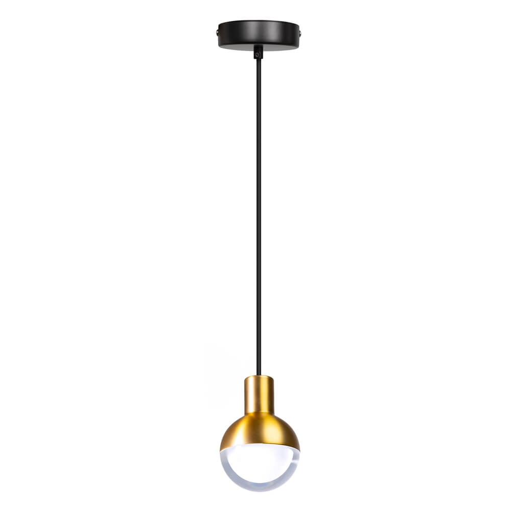 ETH Hanglamp Drop zwart met goud - 05-HL4246-0230