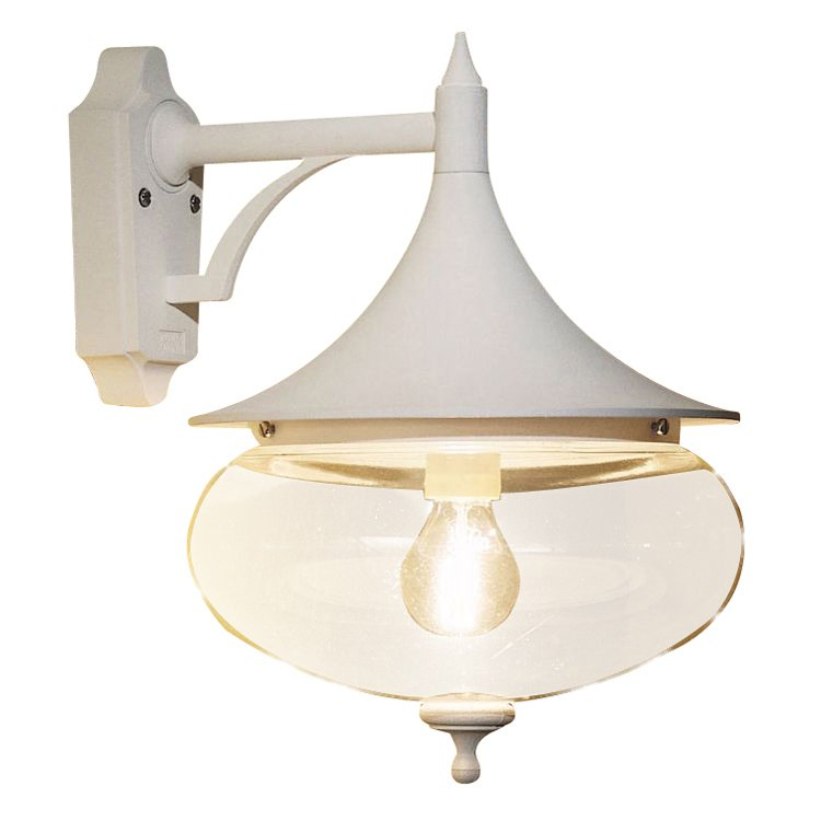 KonstSmide Wandlamp Libra klassiek 40cm mat wit - 581-250