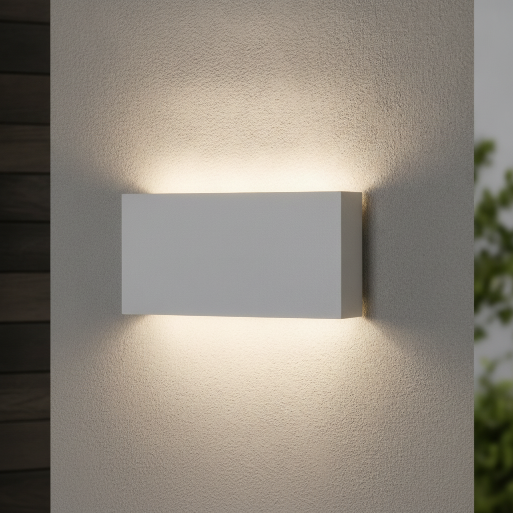 Lyora WandlampMile dun design wit - 108755