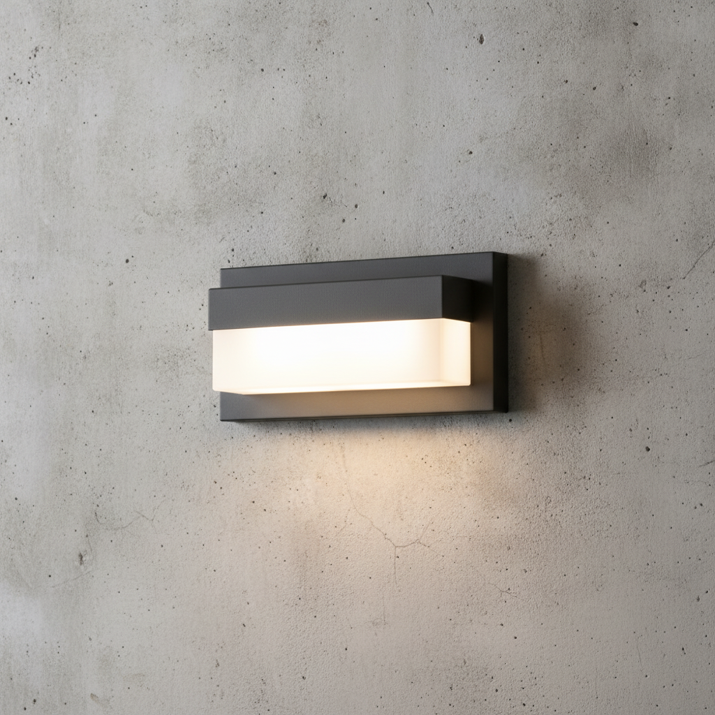 Lyora WandlampLeto design zwart - 108877
