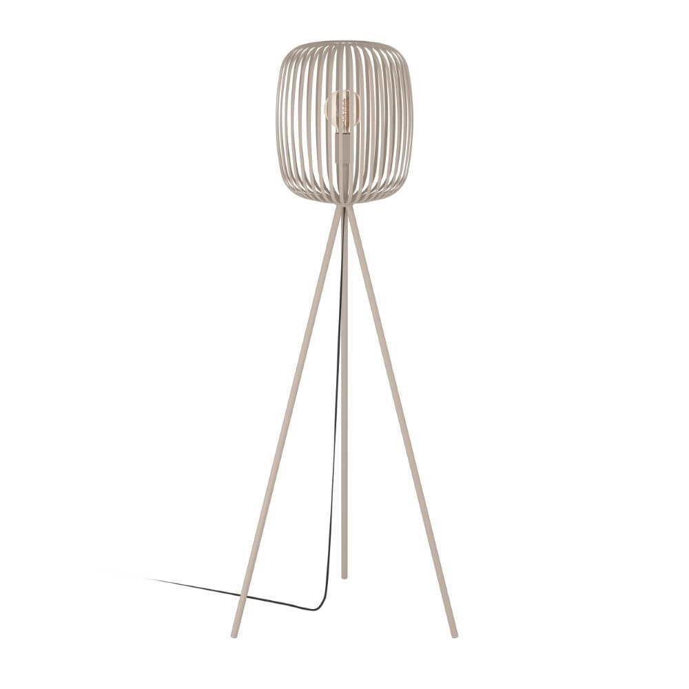 Eglo Zand bruine vloerlamp Romazzina Ø 32,5cm - 900523