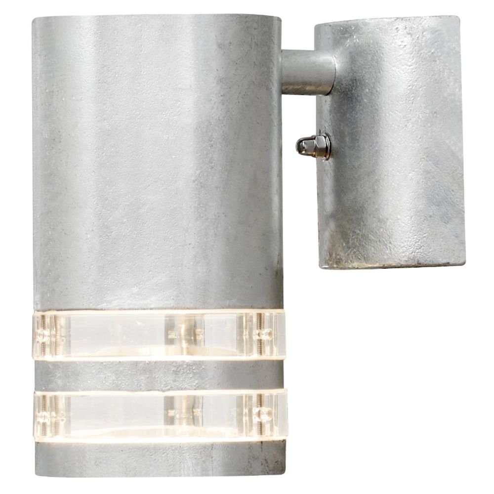 KonstSmide Wandspot Modena Downlight 15cm zinkgrijs - 7515-320