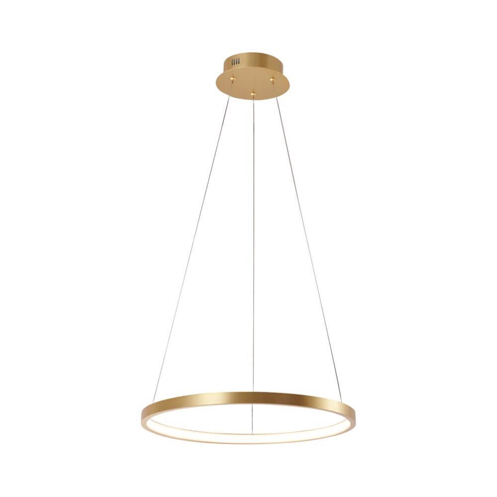 Just Light Ronde hanglampCircle goud Ø 39cm - 11522-12