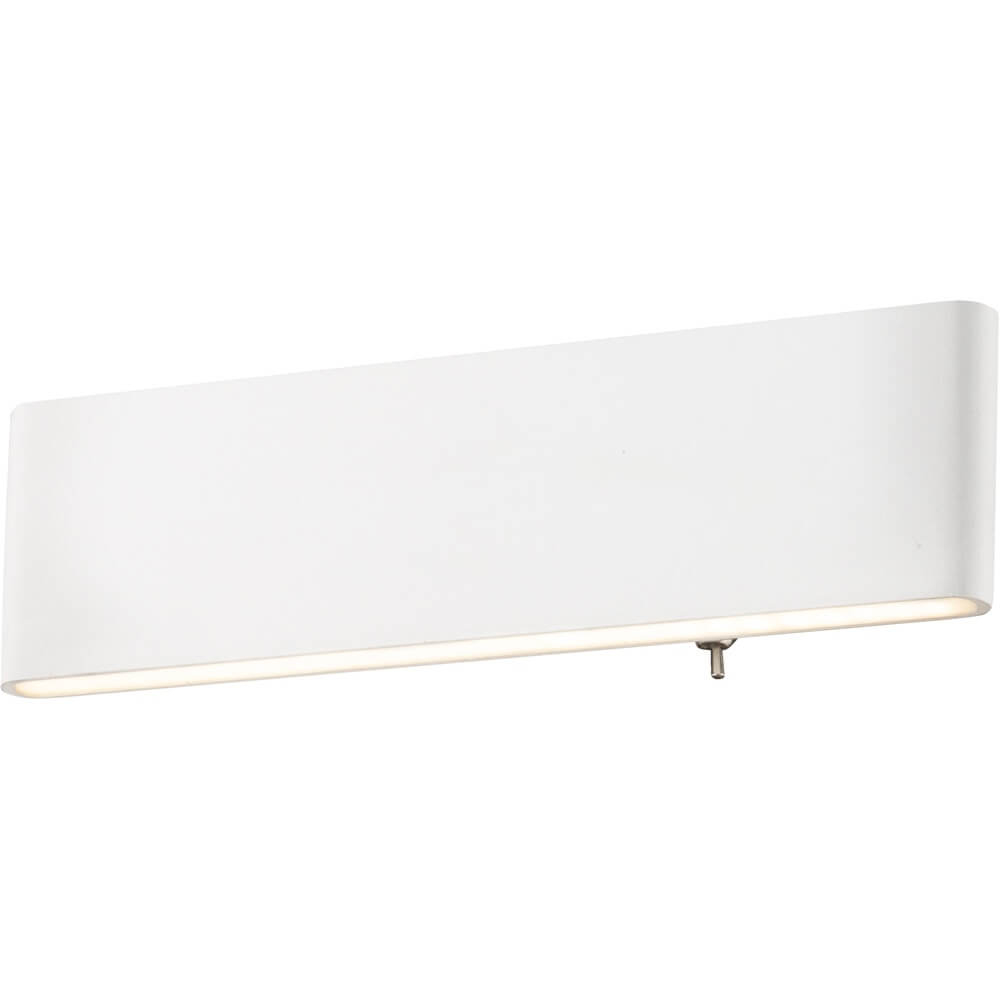 Globo Design wandlamp Siegfried M wit met schakelaar - 41751-12W