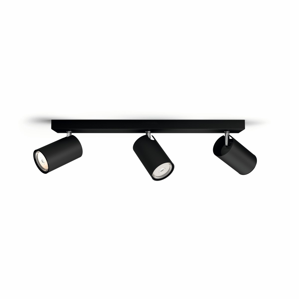 Philips OpbouwspotKosipo 3-lichts zwart - 5059330PN
