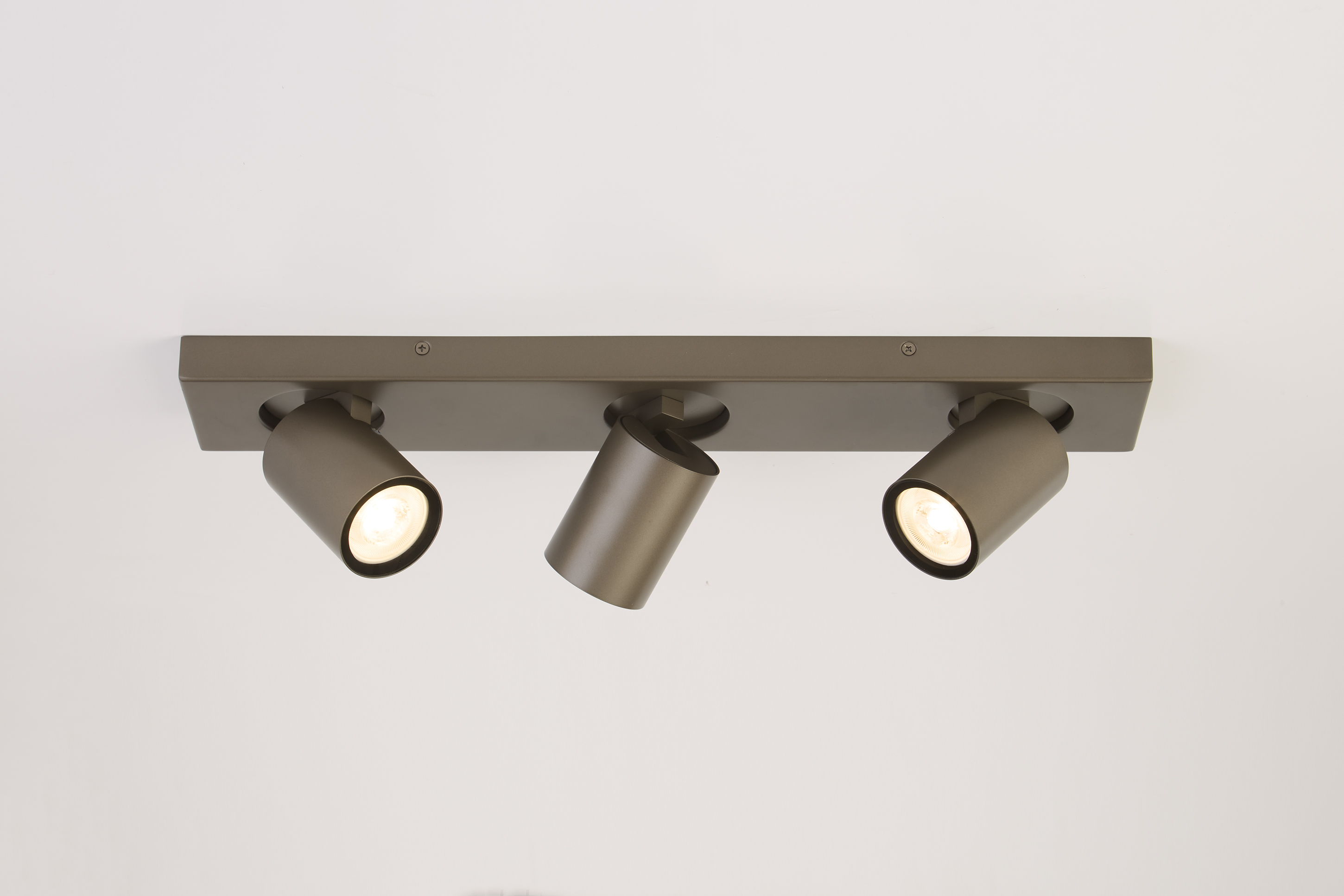 Lyora Plafondlamp Selene 3 rechthoekig brons - 510951