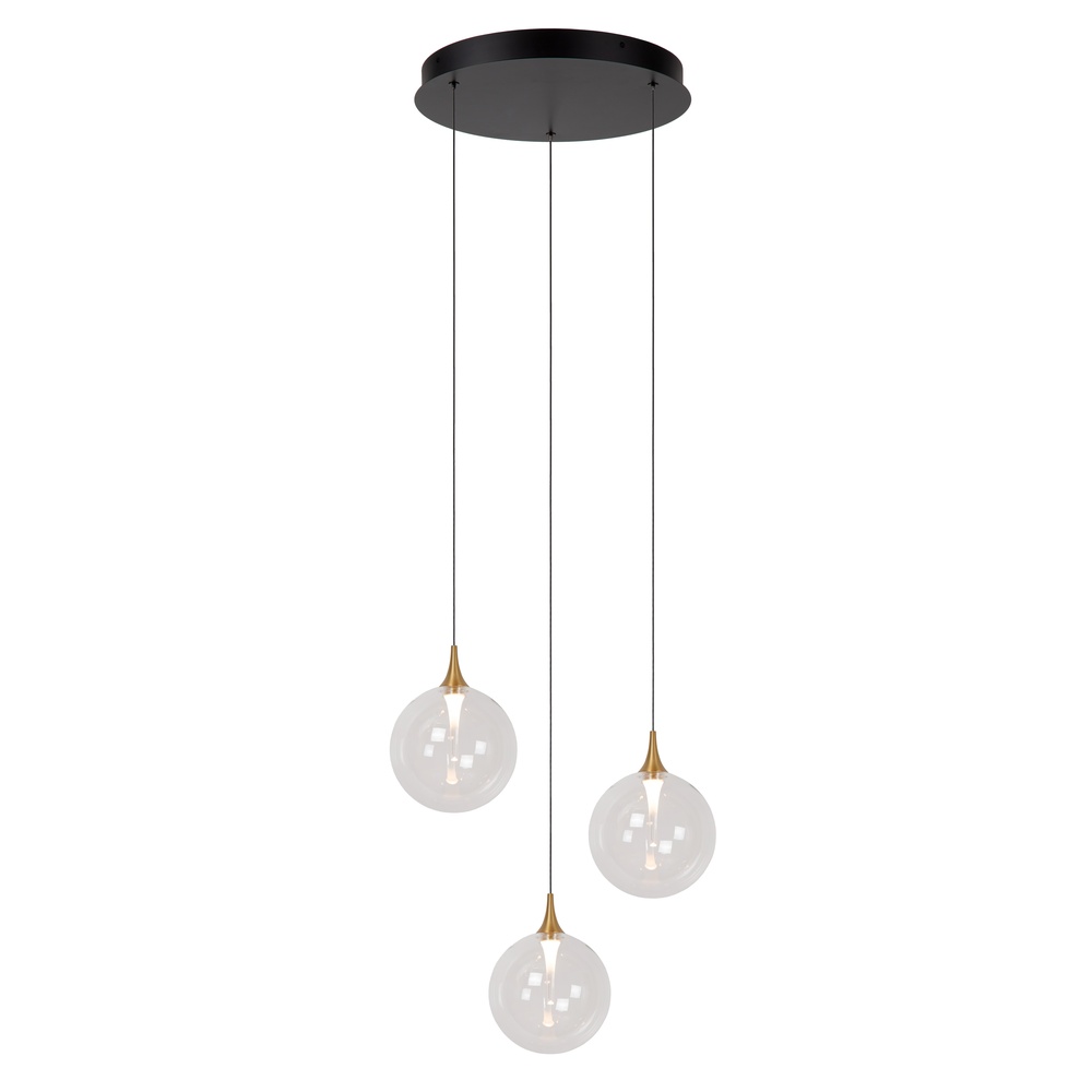 Premium by Lucide Design led hanglampGisela helder - 3x Ø 16cm - 13494/11/60