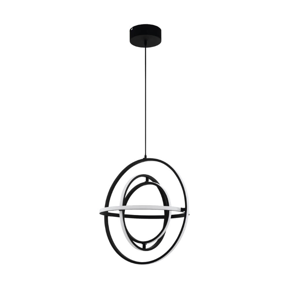 Stars of Light Zwarte hanglamp Retornio Ø 58cm - 39893