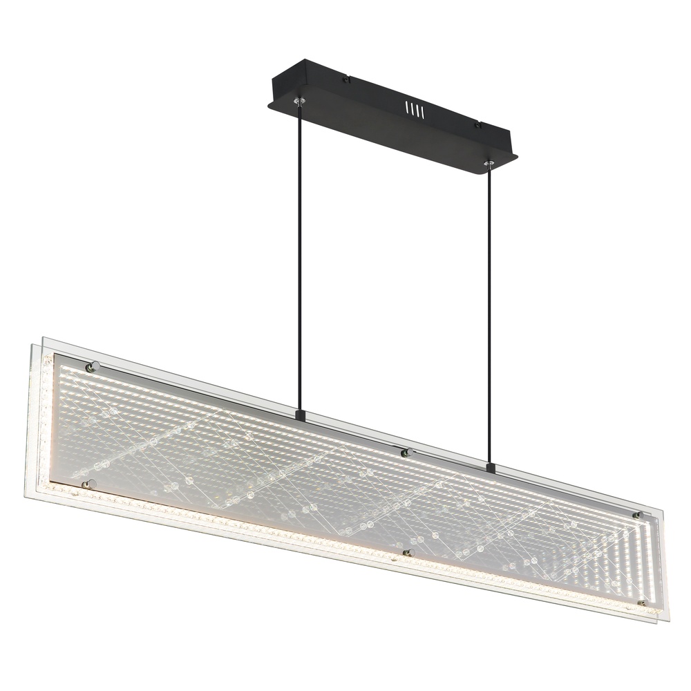 Globo HanglampMirrora zwart - 68288H