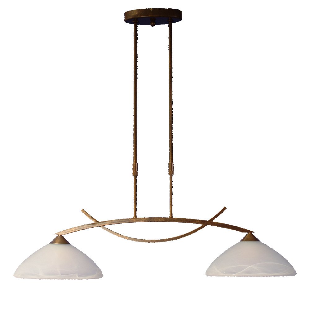 Masterlight Eetkamer lamp Verona 1 2-lichts bronsbruin - 2476-21-51