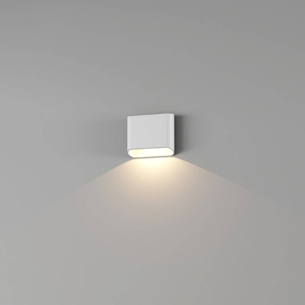Artdelight WandlampDiaz 1L Wit - WL DIAZ-1L WI afbeelding