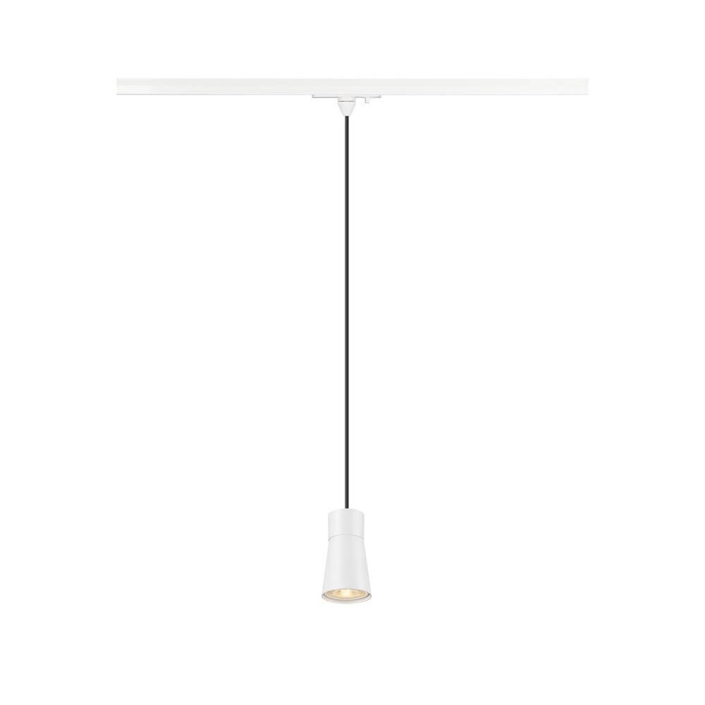 SLV Pendel voor rail Puri 2.0 Cone wit 1-fase - 1008260