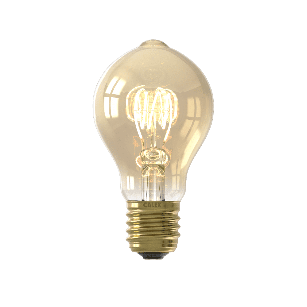 Circle Kooldraad3,8W - E27 - A60 - Led - Filament Gold Krul - 1001000500