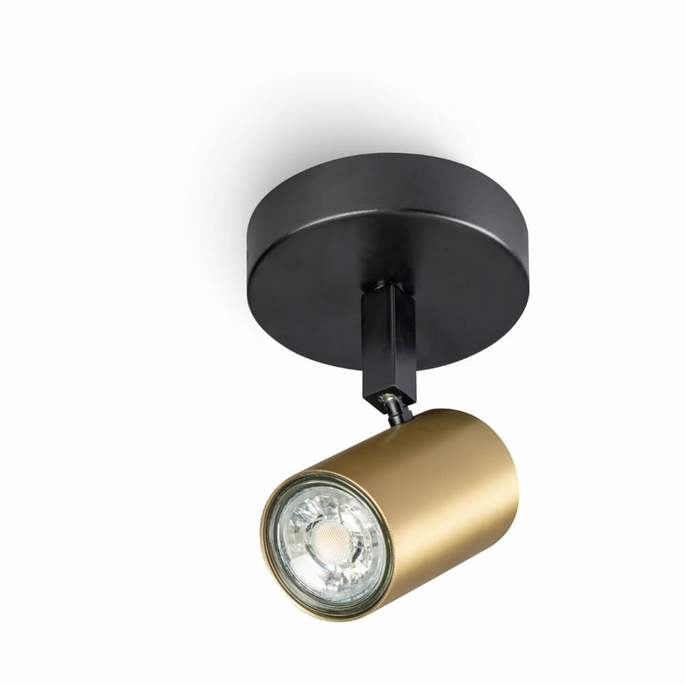 ETH Enkele opbouwspot The Common zwart met goud - 05-SP1337-3004