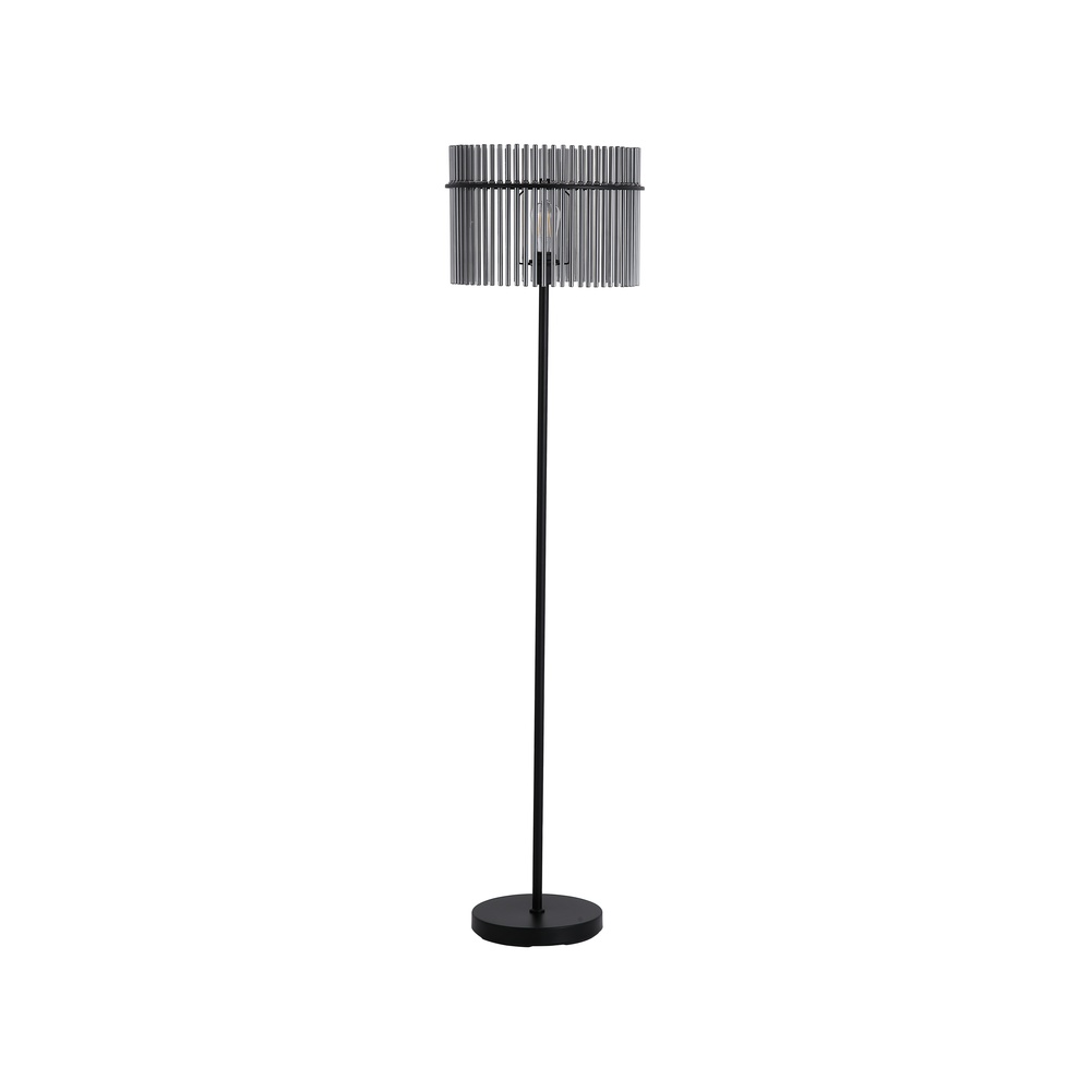 Searchlight VloerlampSwizzle zwart - EU55626SM