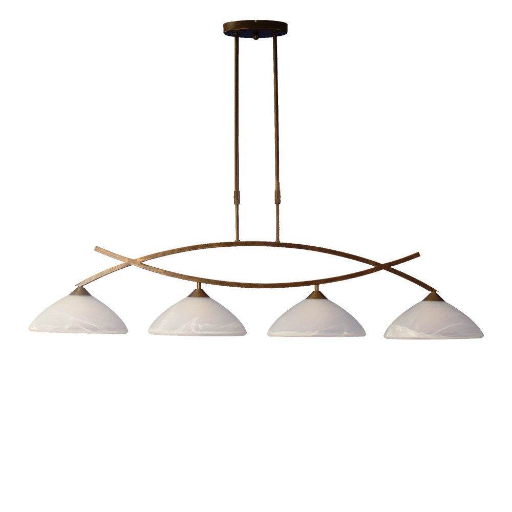Masterlight Eetkamer lamp Verona 1 4-lichts bronsbruin - 2478-21-51
