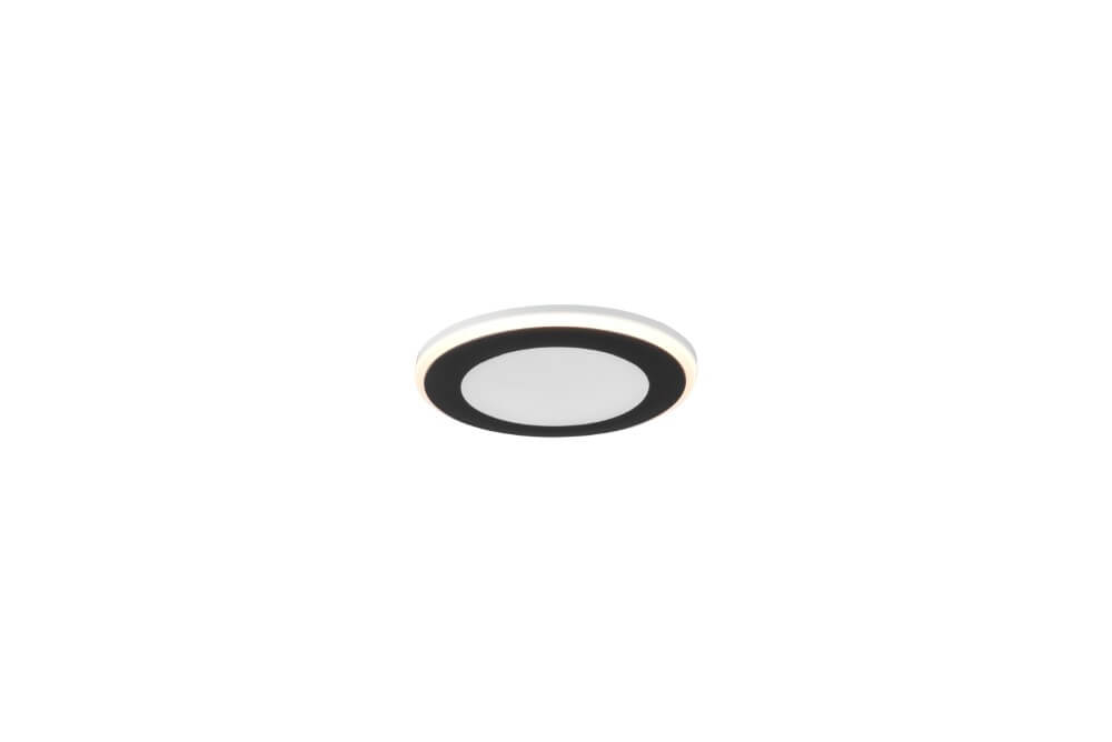Trio InbouwverlichtingAura 8,2cm zwart - 652310132