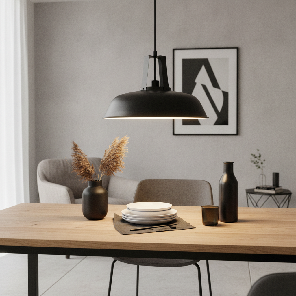 Artdelight Landelijke hanglampNero Ø 45cm - HL NERO 45