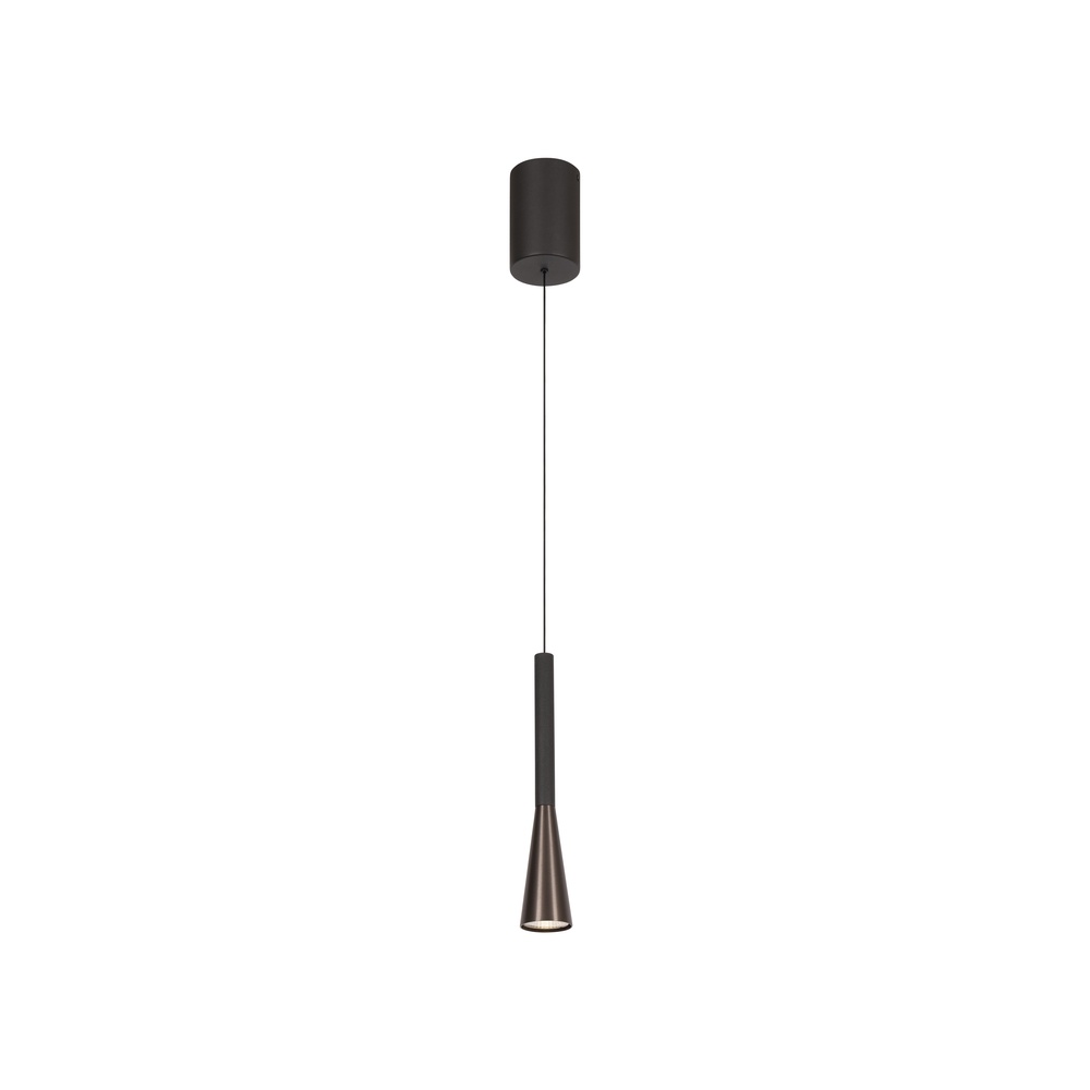Premium by Lucide Design hanglampJoakim 1-lichts koffie bruin - 24407/07/96