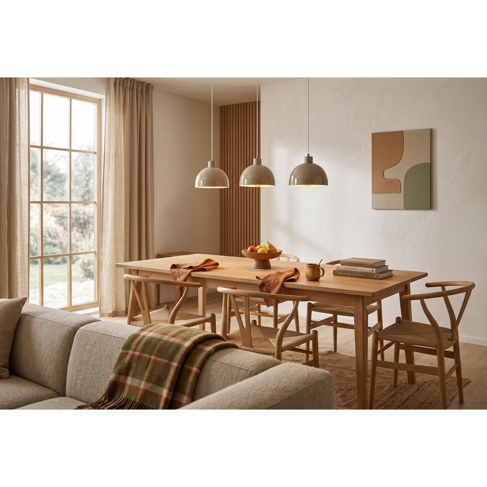 Hanglamp Cazalilla zand bruin Eglo 9008606407033