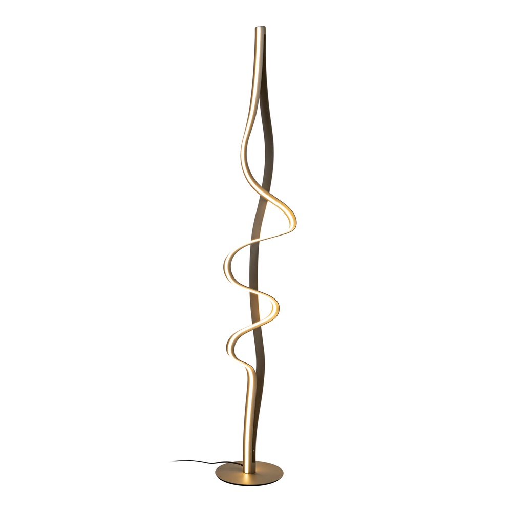 Premium by Lucide VloerlampLambada design chamapgne - 52701/38/05