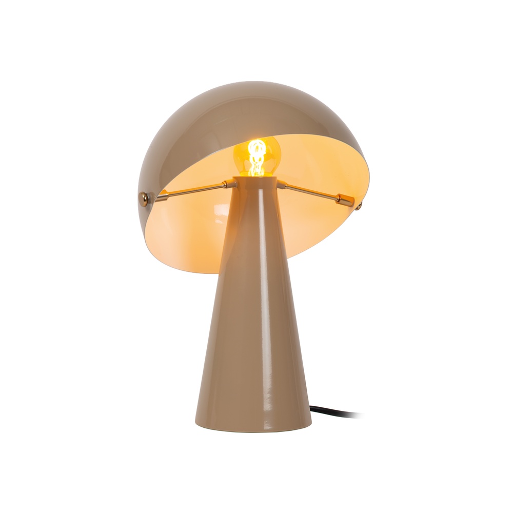 Lucide Vibes TafellampBarone taupe Ø 23cm - 65502/33/41