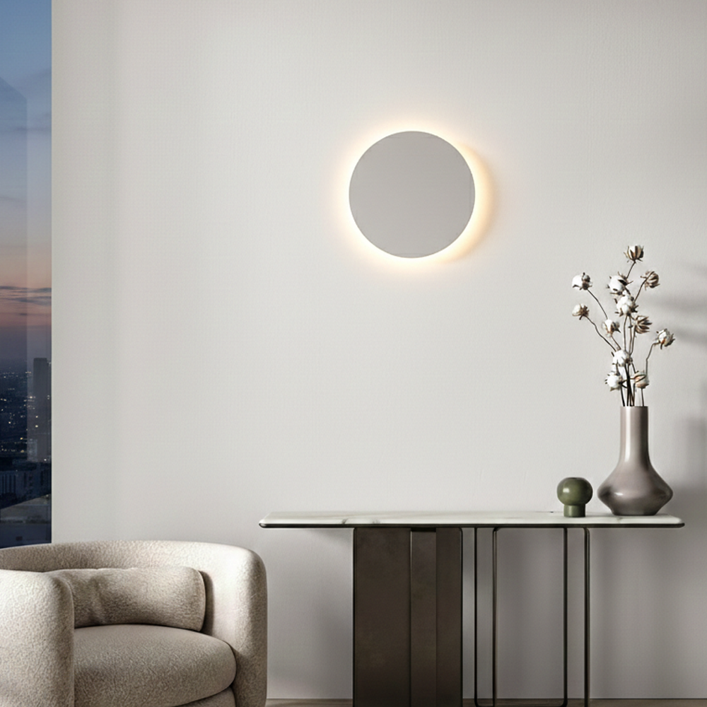 Lyora Design wandlampAlida chroom Ø 40cm - 9580603
