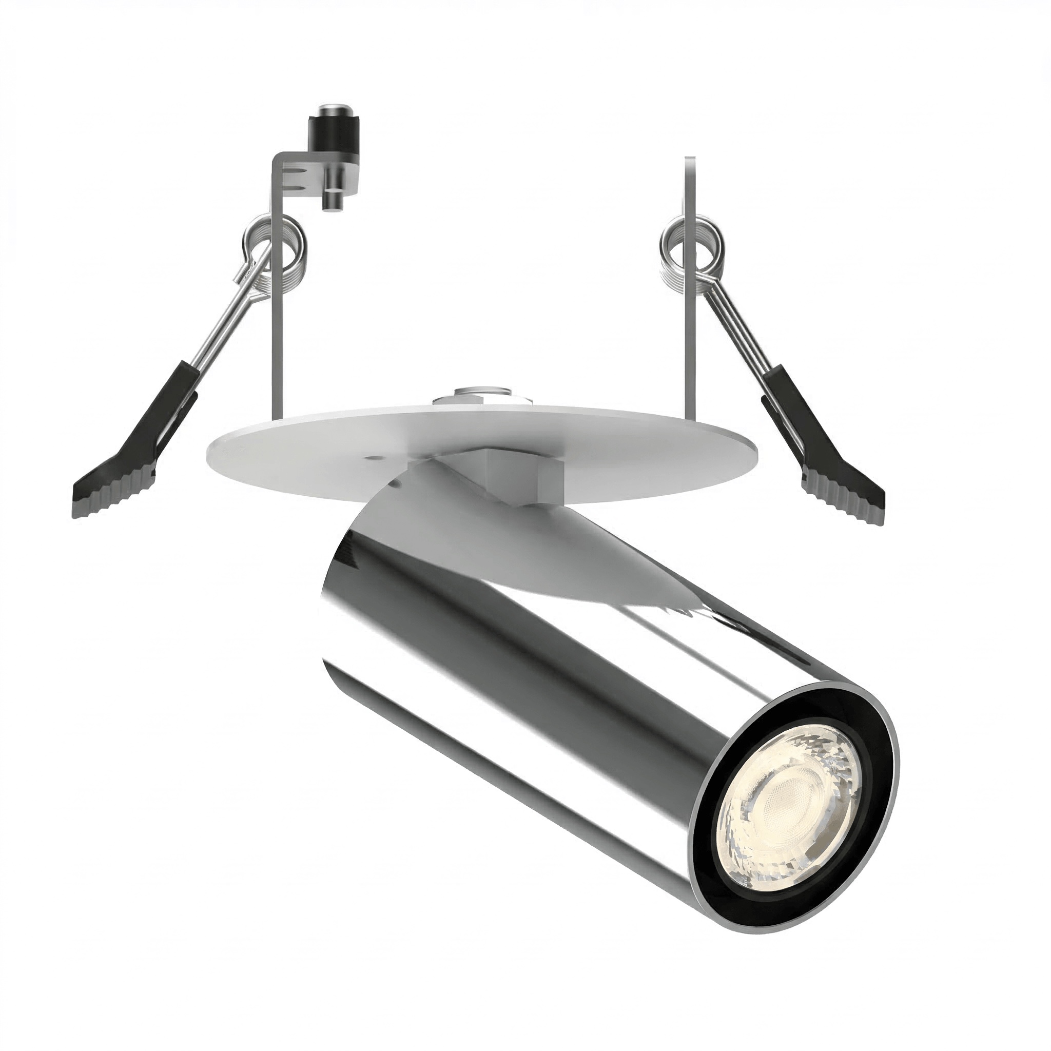 Lyora Inbouw spot Tevo Mini wit met chroom - V106100SWC
