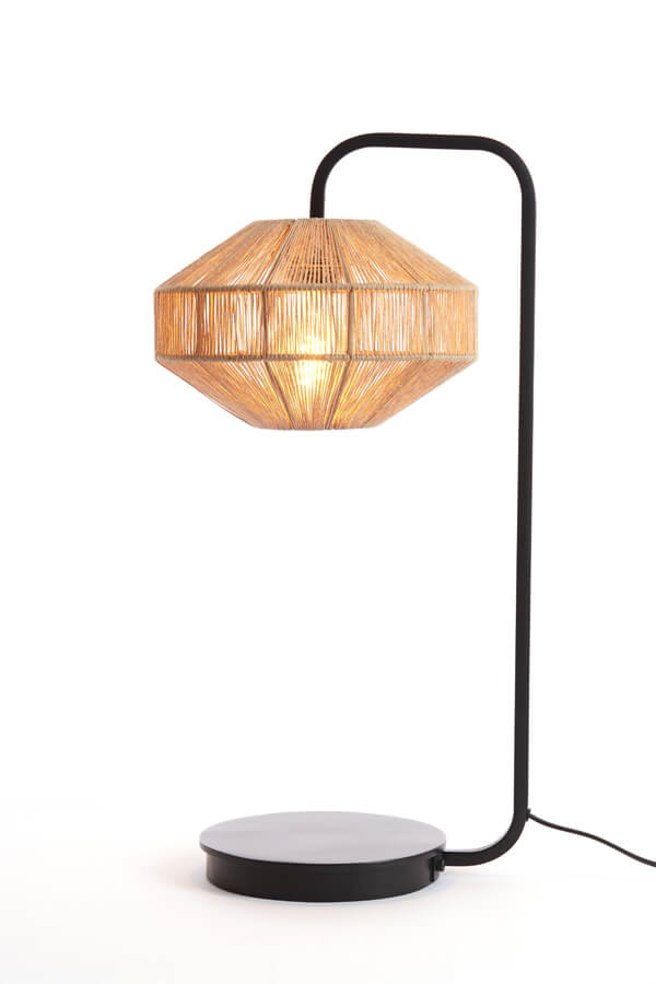Light & Living Rotan tafellamp Lyra Ø 26cm - 8054584