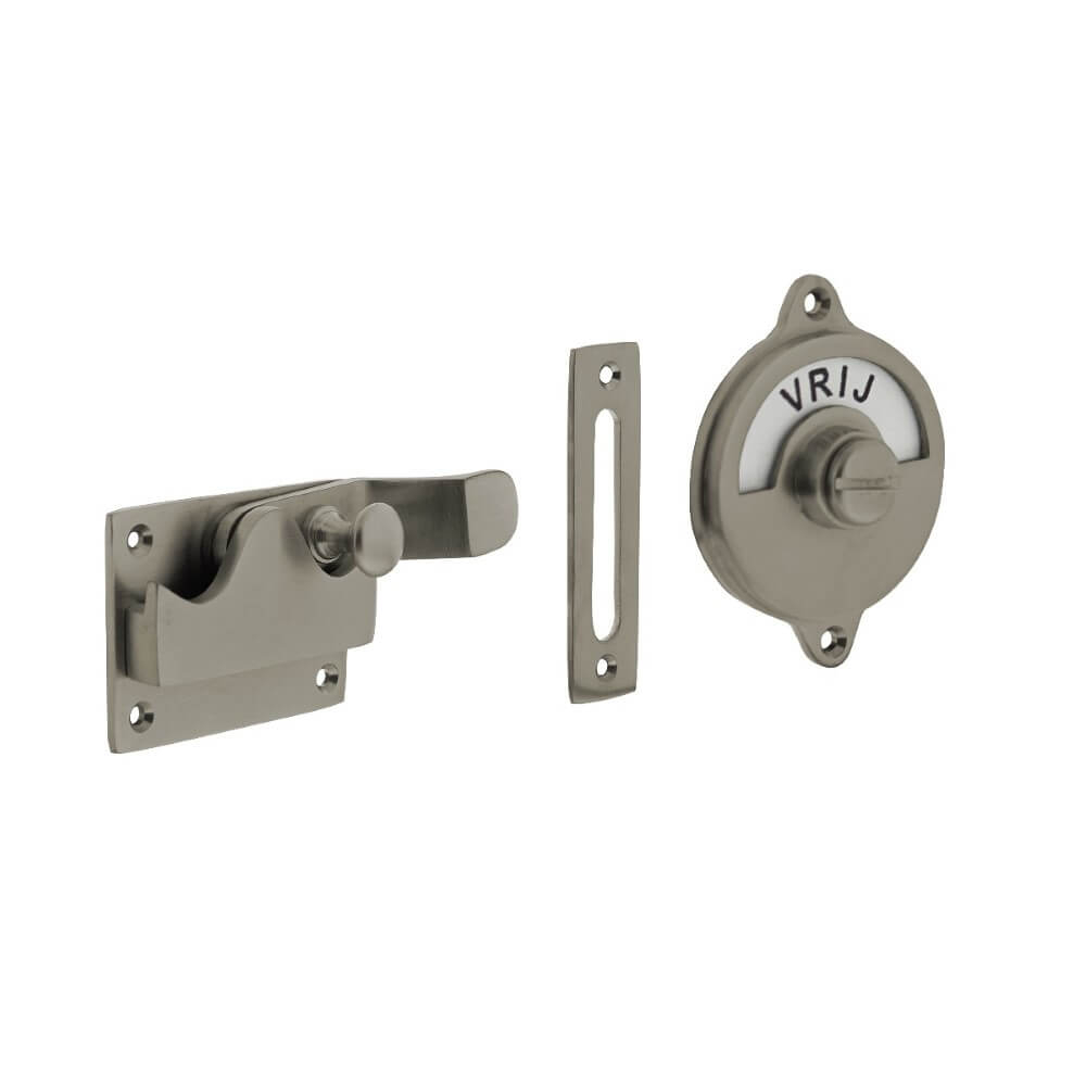 Intersteel WC-overslagTira met bocht mat nikkel - 0019.370005