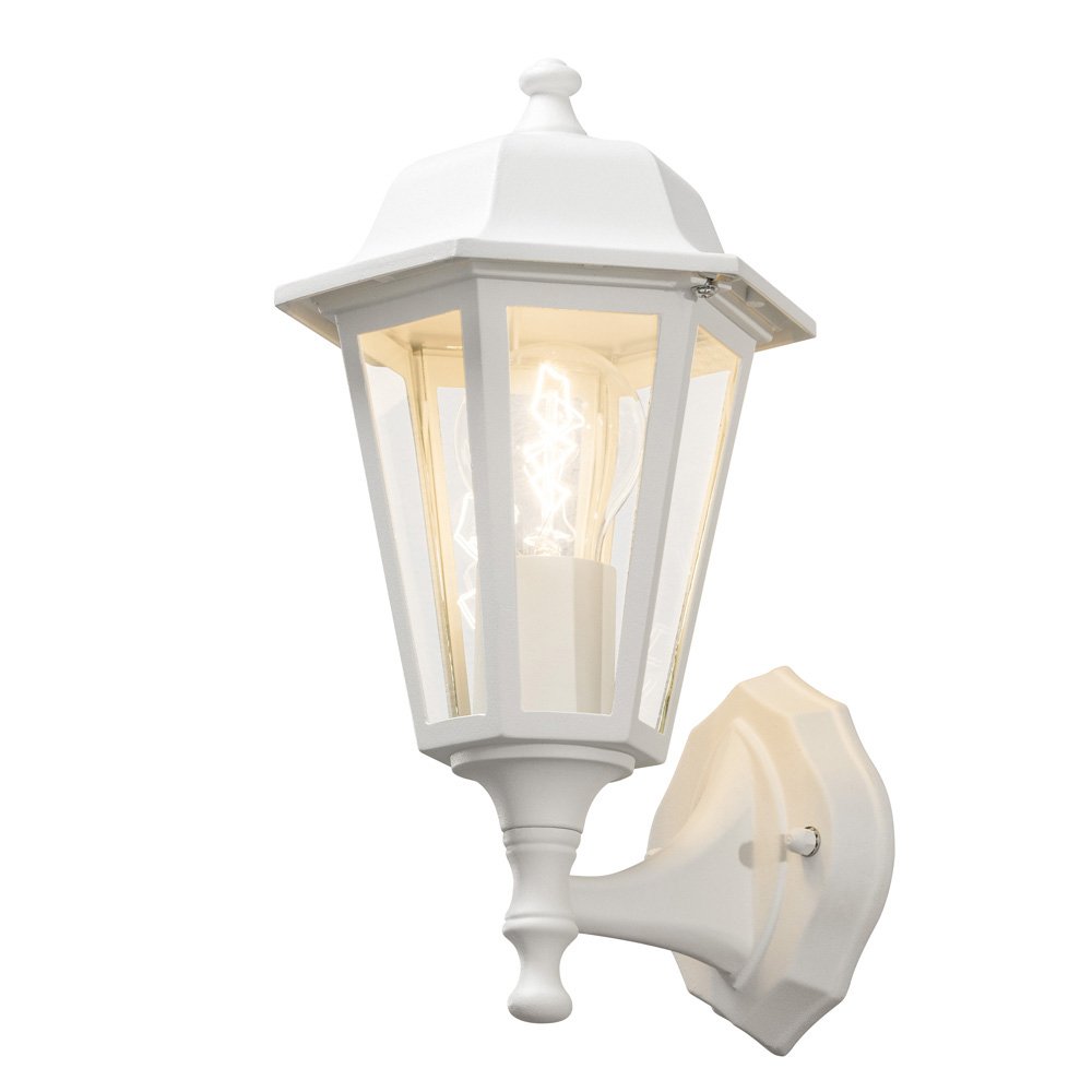 KonstSmide Klassieke muurlamp Chicago wit - 7094-250