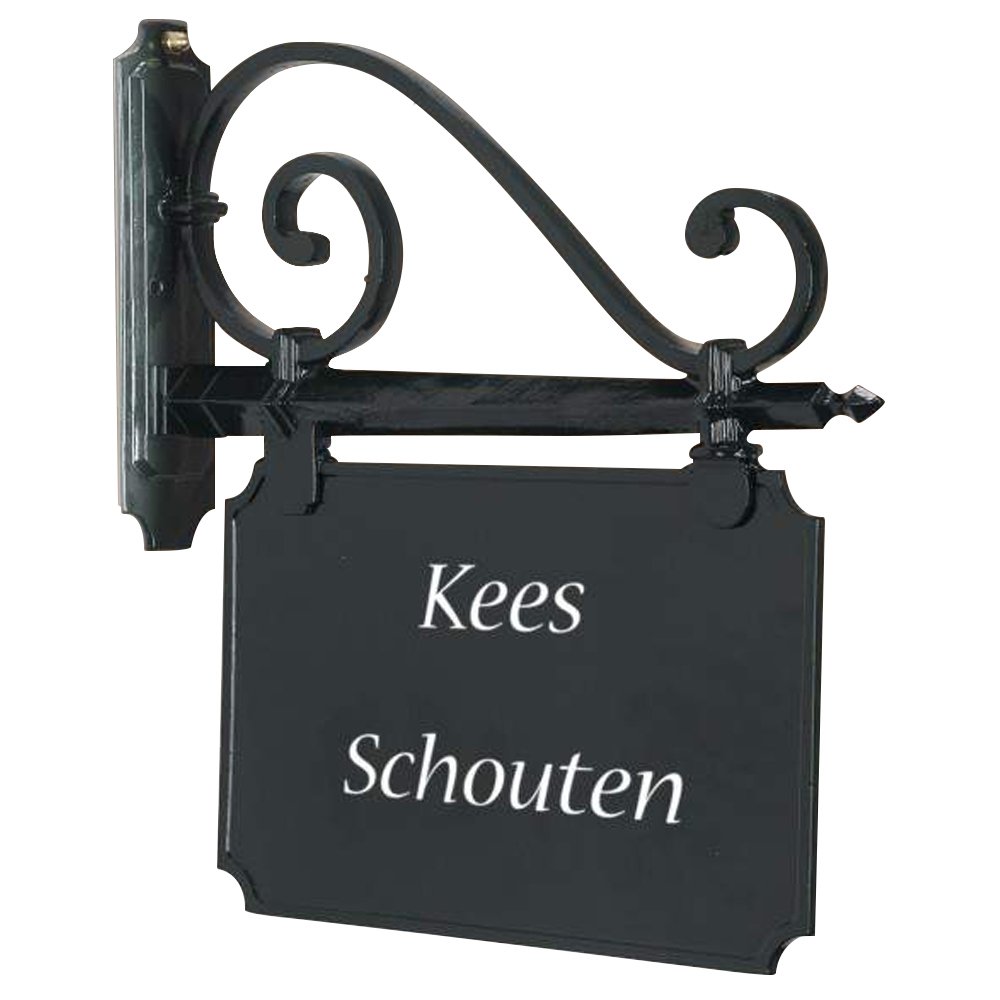 KS Verlichting UithangbordSignboard A aluminium - groen - 5619